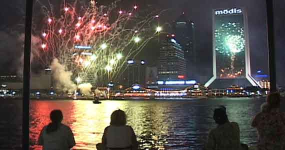 Fourth of July Fireworks in Jacksonville