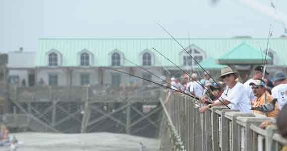 Folly Beach Fishing Pier Charleston South Carolina