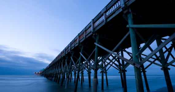 Folly Beach Pier, South Carolina