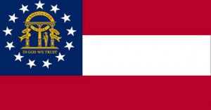 "state of georgia flag"